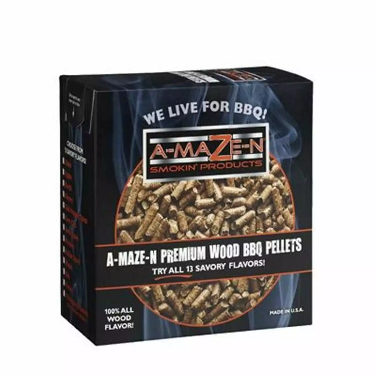Maze N Products 100% Apple BBQ Pellets 2 lbs Smoking and Grilling