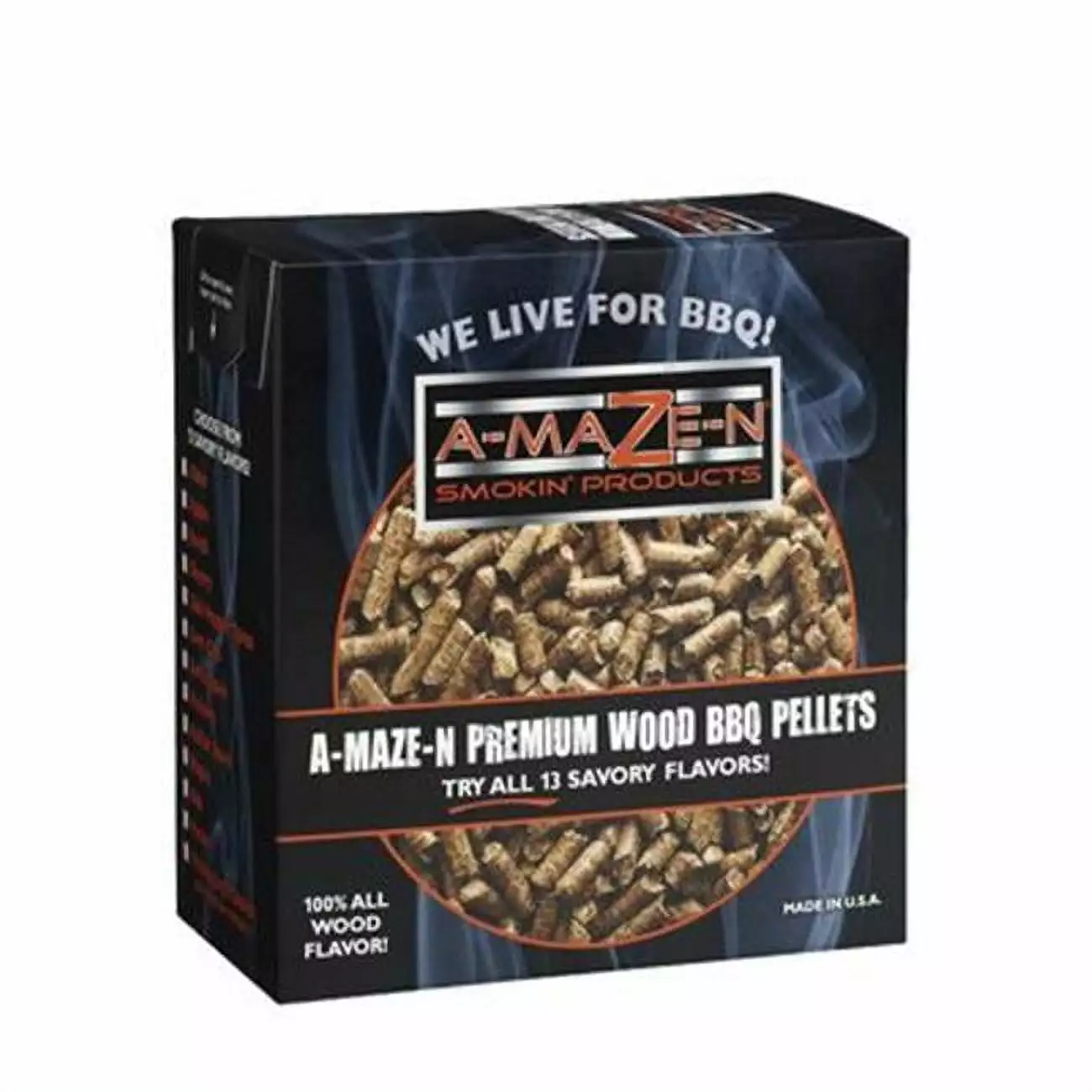 Maze N Products 2 lbs 100 Percentage Apple BBQ Pellets Smoking