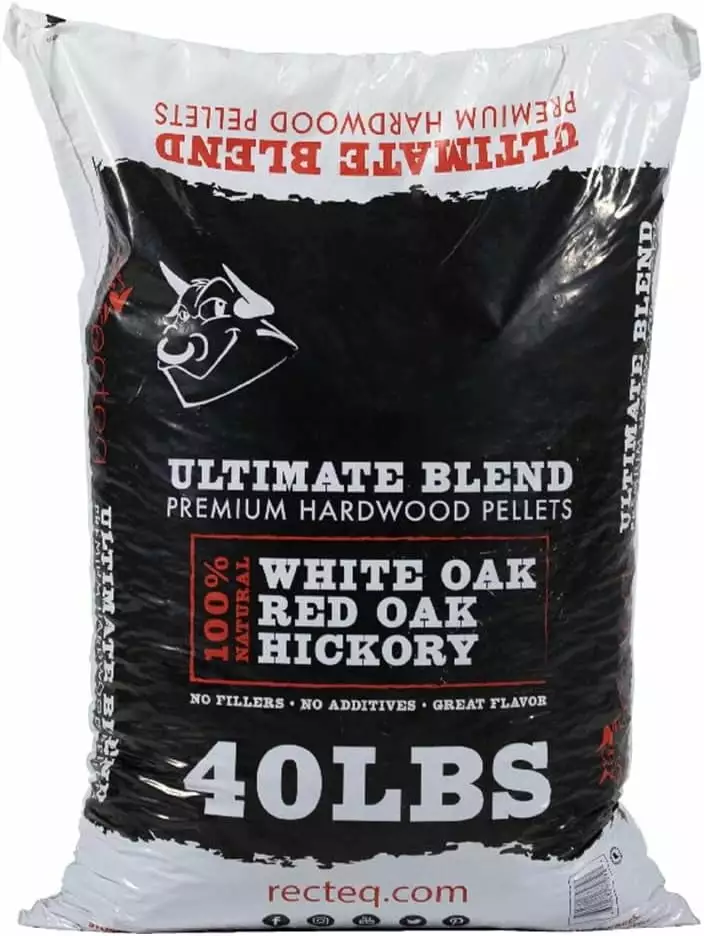 Supreme Luxury Hardwood Grilling Pellets 40LB Oak and Hickory Blend