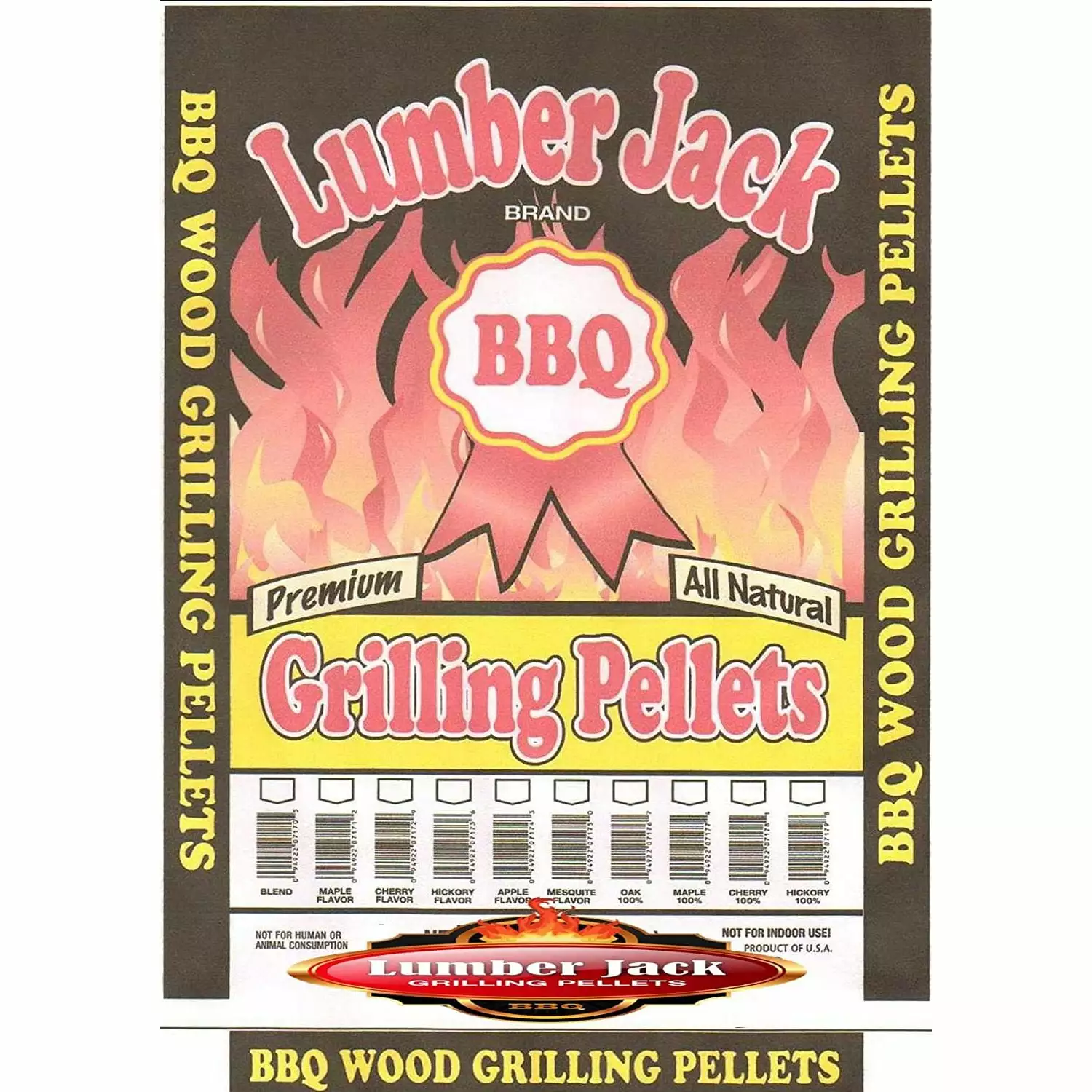 YSSY 20-Pound BBQ Grilling Wood Pellets Maple-Hickory-Cherry Blend