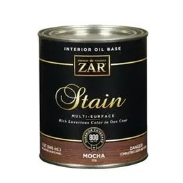 Mocha Wood Stain 1-Quart Beautiful Wood Finishing Zar