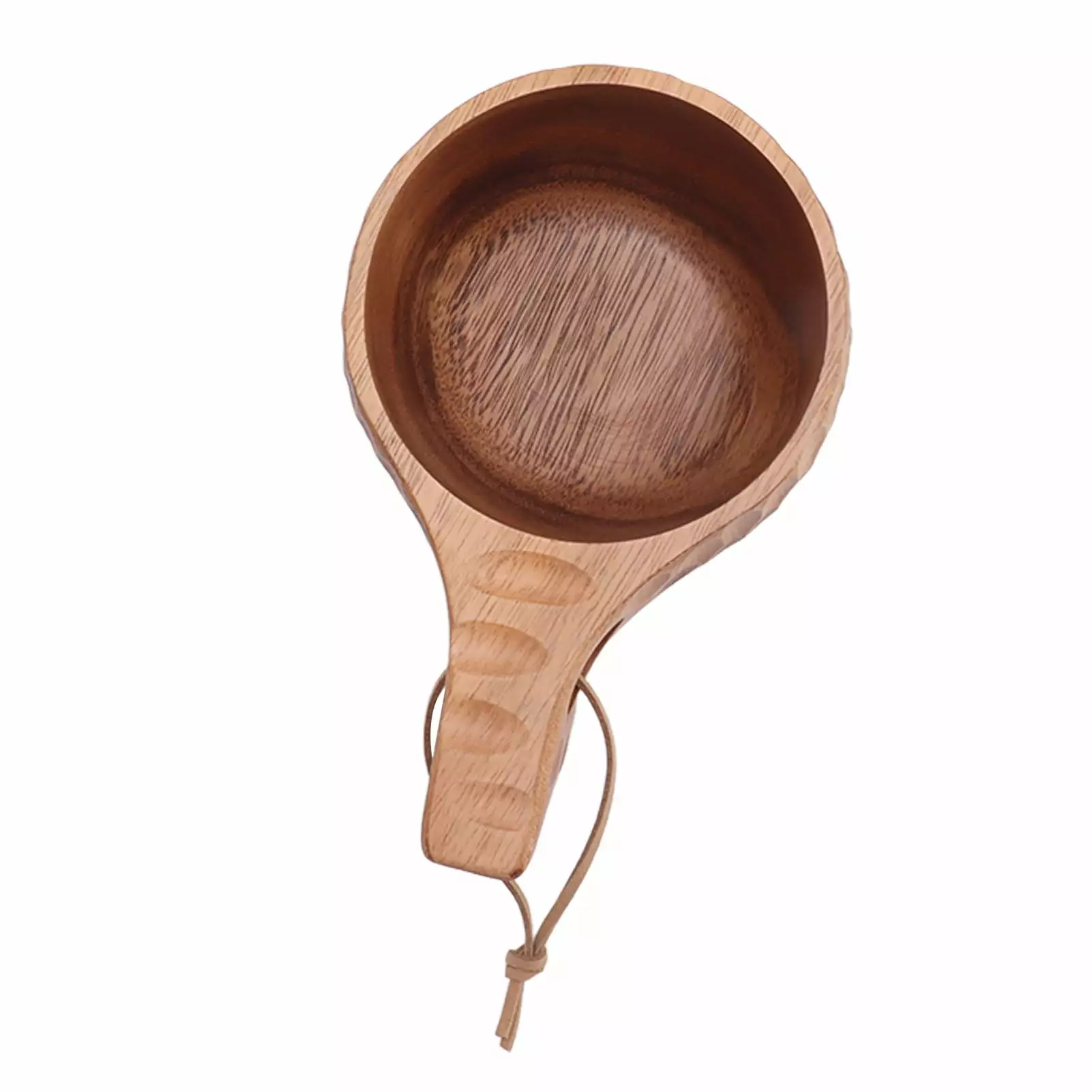 Hand Carved Wooden Tea Mug Portable Natural Wood Coffee Cup Home Restaurant Camping Style 5