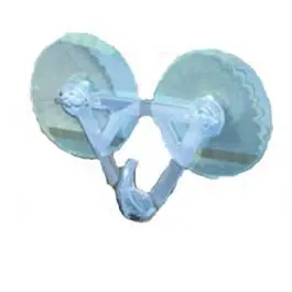 Suction Cup Wreath Hanger Smooth Surfaces Various